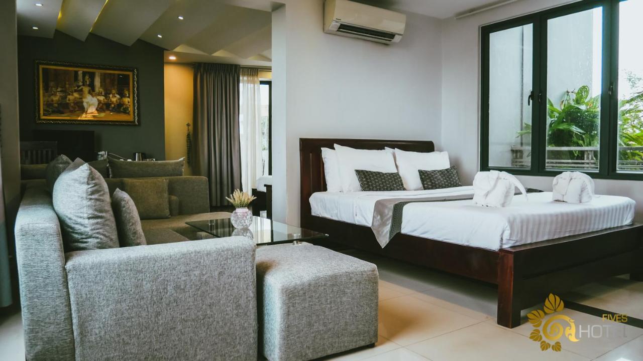 Hotel Five.S Kampot Bagian luar foto